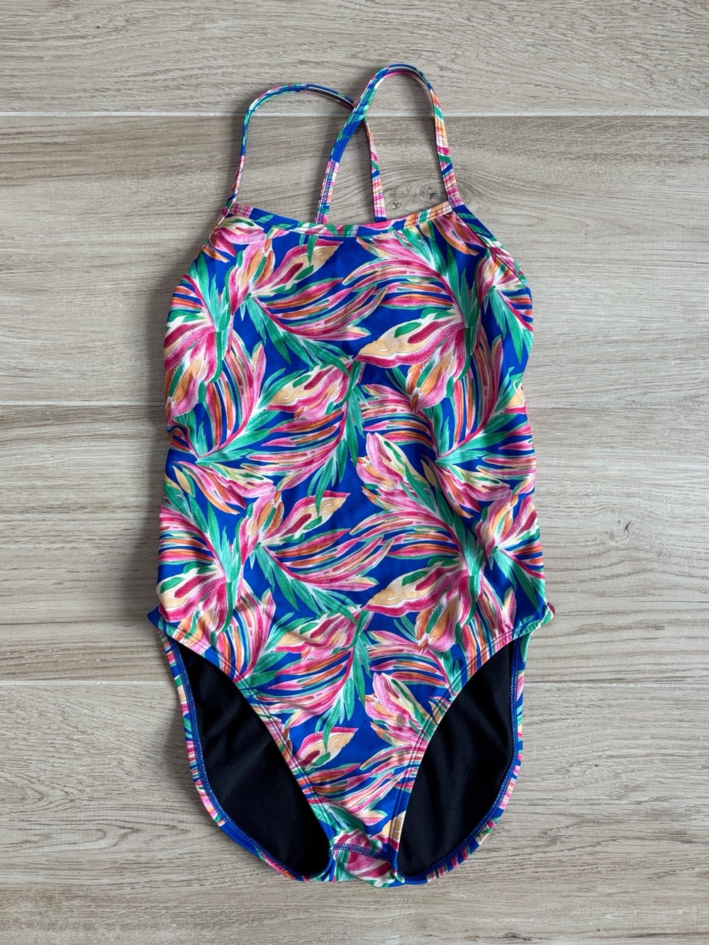 Jolyn Brandon Training One Piece Swimsuit in Carnival Tropical Women’s Size 32
